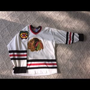 Gently used BlackHawks Hockey Jersey